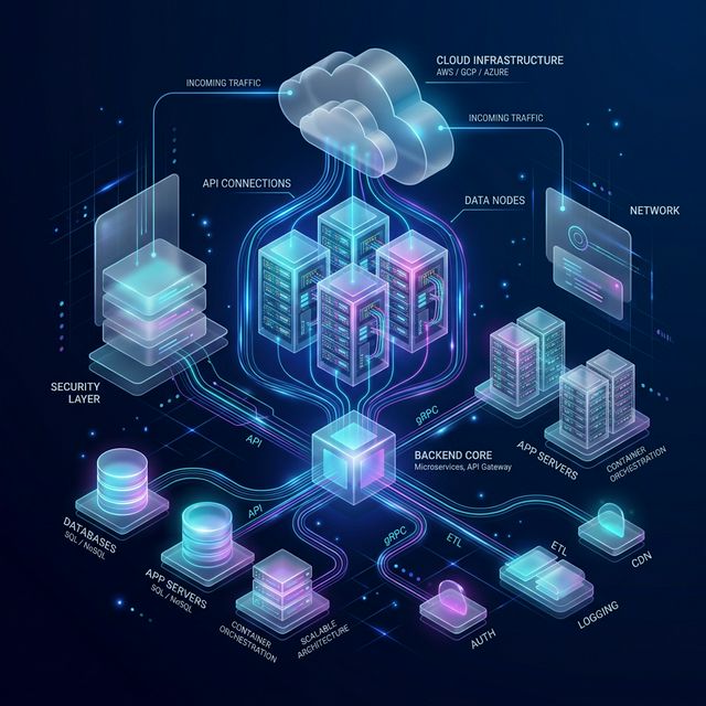 Backend and Cloud Infrastructure Architecture